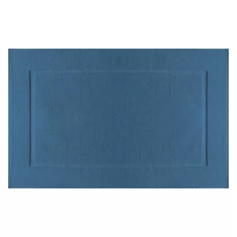 Badeteppich reine baumwolle 850 g/m² uni blau Vitae denim