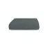 Bath towel 100% cotton 575 gsm plain anthracite Vitae titane
