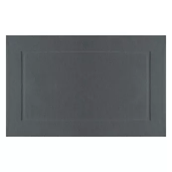 Badeteppich reine baumwolle 850 g/m² uni anthrazit Vitae titane