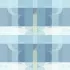 Nappe sur mesure pur coton enduit 220 g/m² motif jacquard bleu vert Mille textures bleu