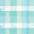 Nappe sur mesure pur coton 220 g/m² motif jacquard bleu beige Mille iris d'eau aqua