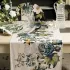 Chemin de table lin & coton lavé 190 g/m² imprimé multicolore Giardino naturel