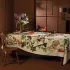 Serviette lin & coton lavé 190 g/m² imprimé multicolore Abondance d'automne naturel