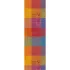 Tischläufer reine baumwolle jacquard-muster orange violett Mille hana floralies