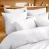 Taie d'oreiller pur lin lavé 165 g/m² uni blanc Le lin lave blanc