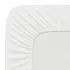 Drap housse b35 100% linen prewashed 165 gsm plain white Le lin lave blanc