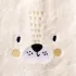 Bed set children 100% cotton embroidered beige Petit lion angora