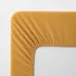 30cm cup fitted sheet cotton gauze prewashed plain yellow Malia curry