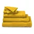 Linge de bain pur coton uni orange Elea safran