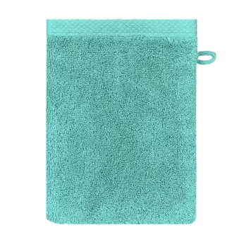 Wash mitt 100% cotton 550 gsm plain blue Elea curacao