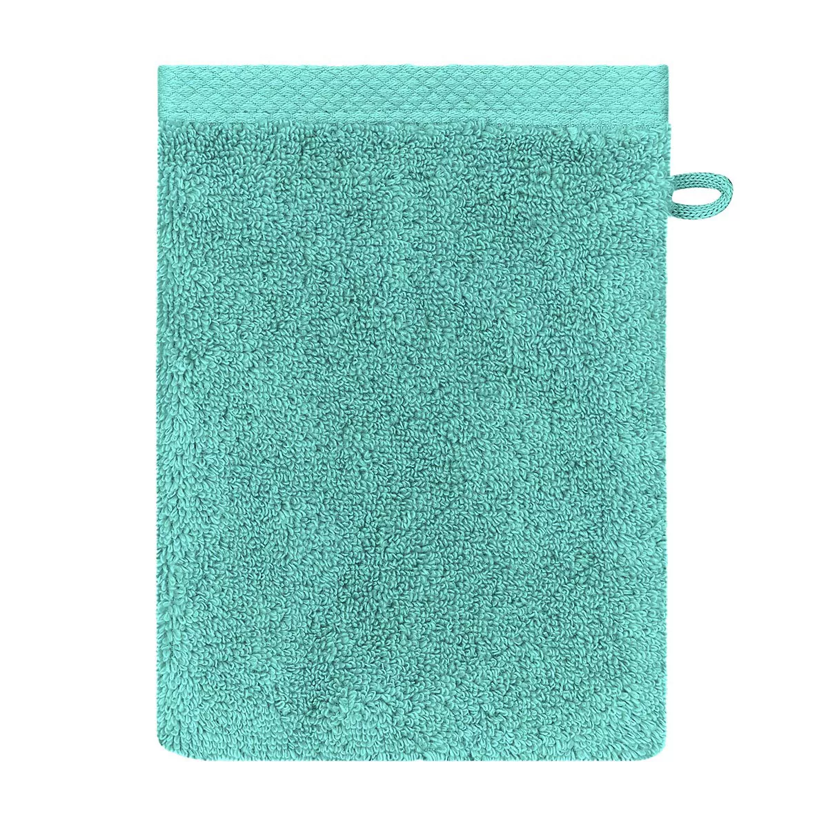 Wash mitt 100% cotton 550 gsm plain blue Elea curacao
