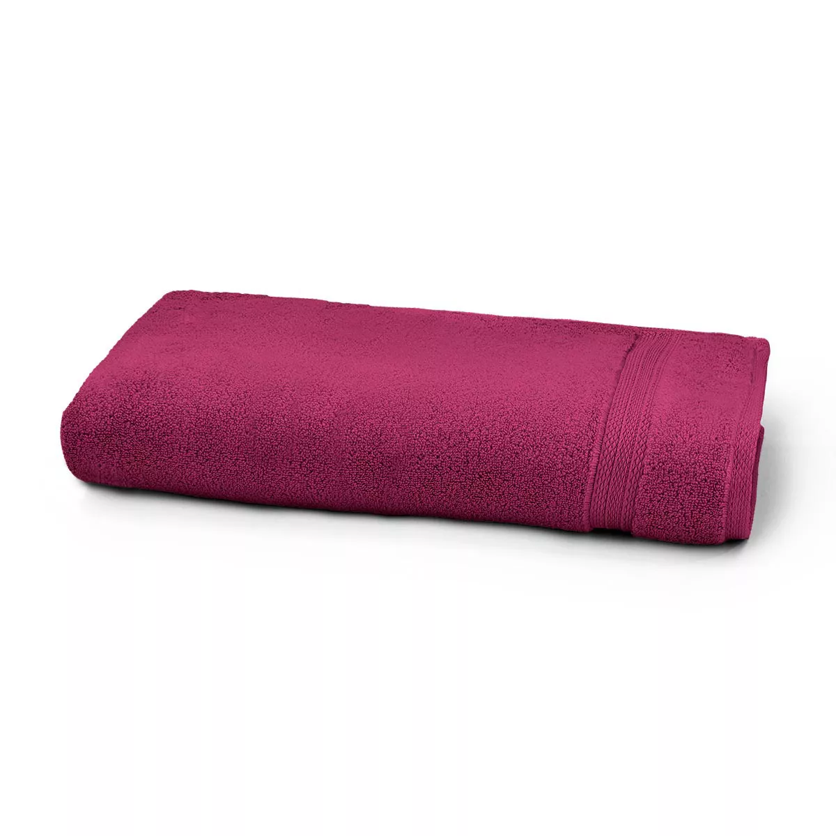 Duchtuch reine baumwolle 550 g/m² uni rosa Elea fuchsia