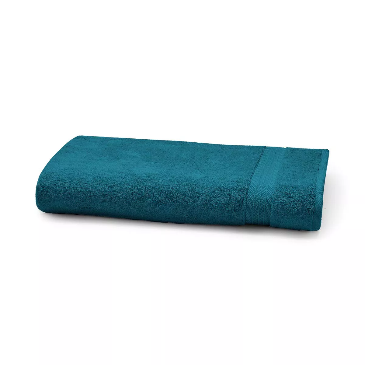 Handtuch reine baumwolle 550 g/m² uni blau Elea canard