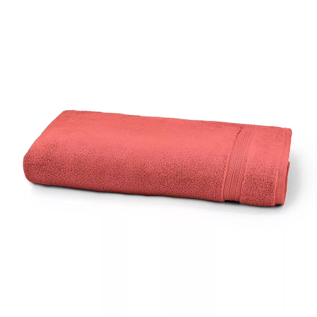 Duchtuch reine baumwolle 550 g/m² uni rosa Elea corail
