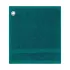 Eyelet square 100% cotton 550 gsm plain green Elea emeraude