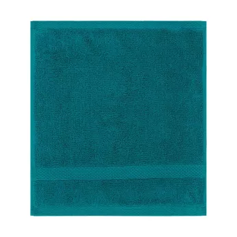 Waschlappen reine baumwolle 550 g/m² uni grün Elea emeraude