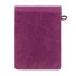 Wash mitt 100% cotton 550 gsm plain purple Elea raisin