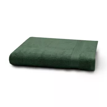 Badetuch reine baumwolle 550 g/m² uni grün Elea kaki