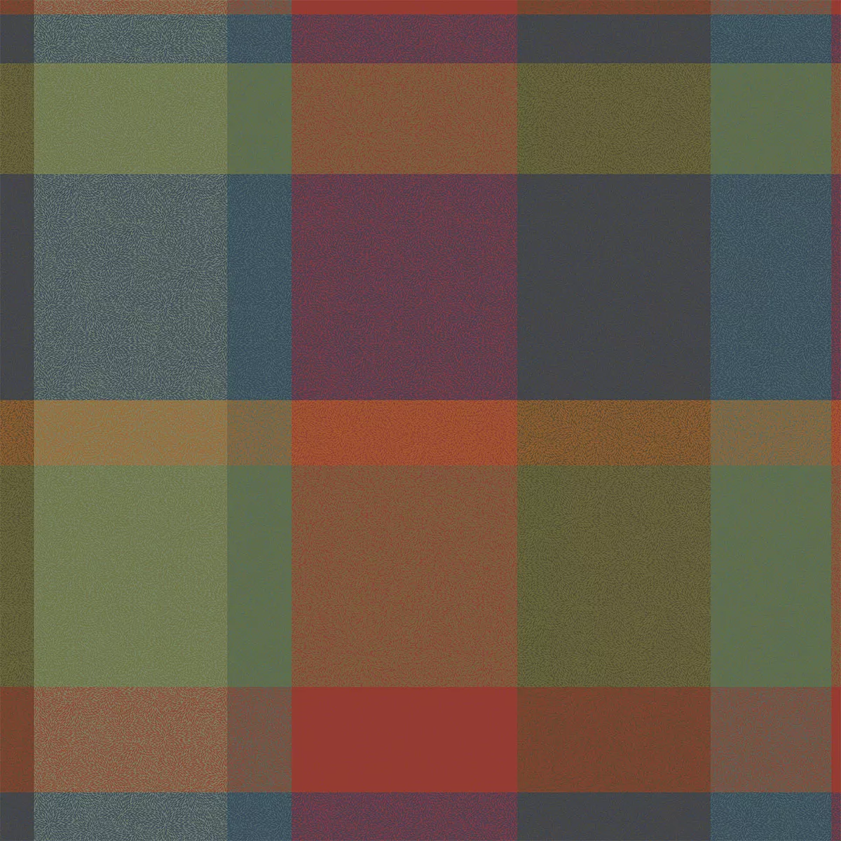 Maßgeschneiderte tischdecke reine baumwolle 220 g/m² jacquard-muster grün orange Mille baies shetland