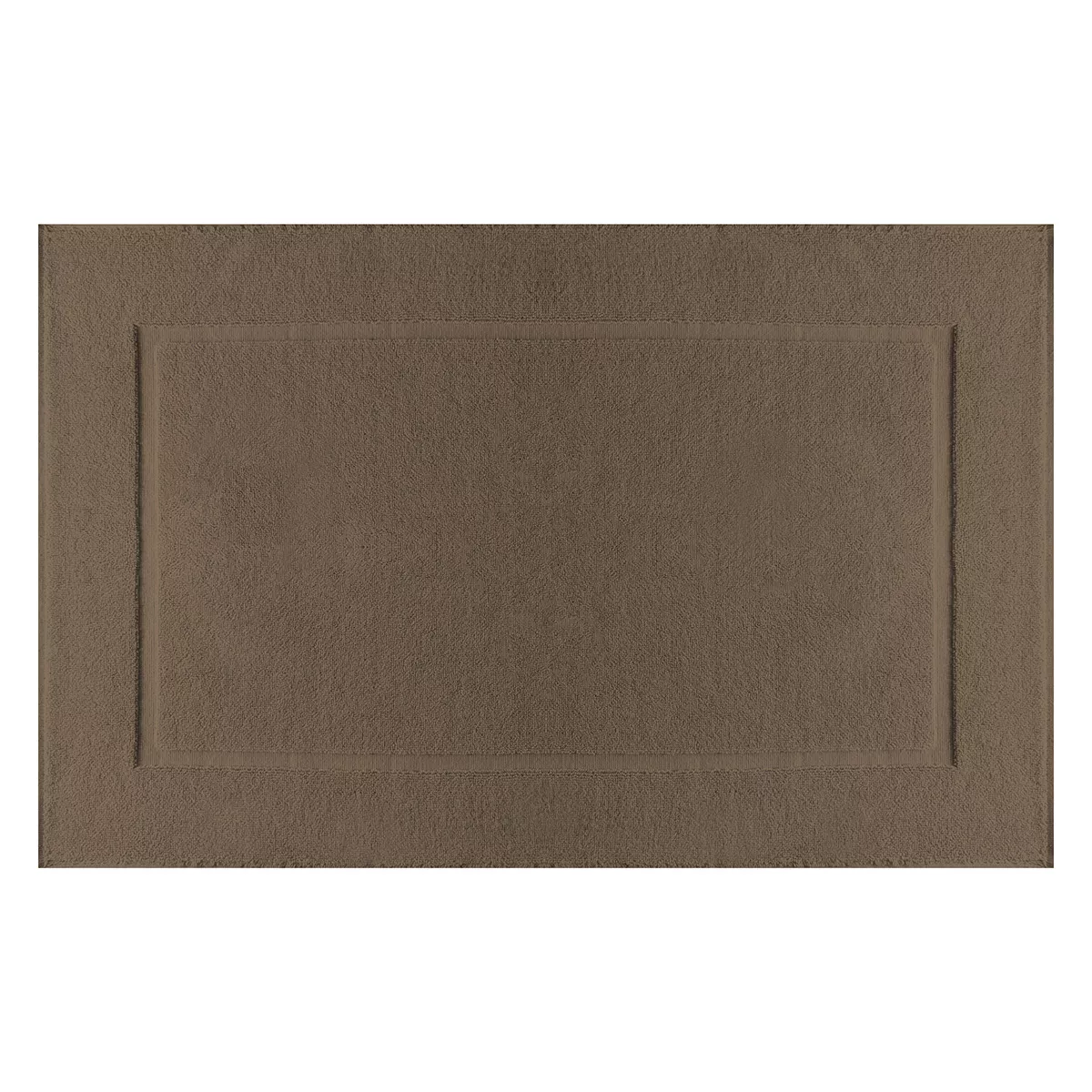 Bath mat 100% cotton 850 gsm plain brown Vitae chocolat