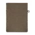 Wash mitt 100% cotton 575 gsm plain brown Vitae chocolat