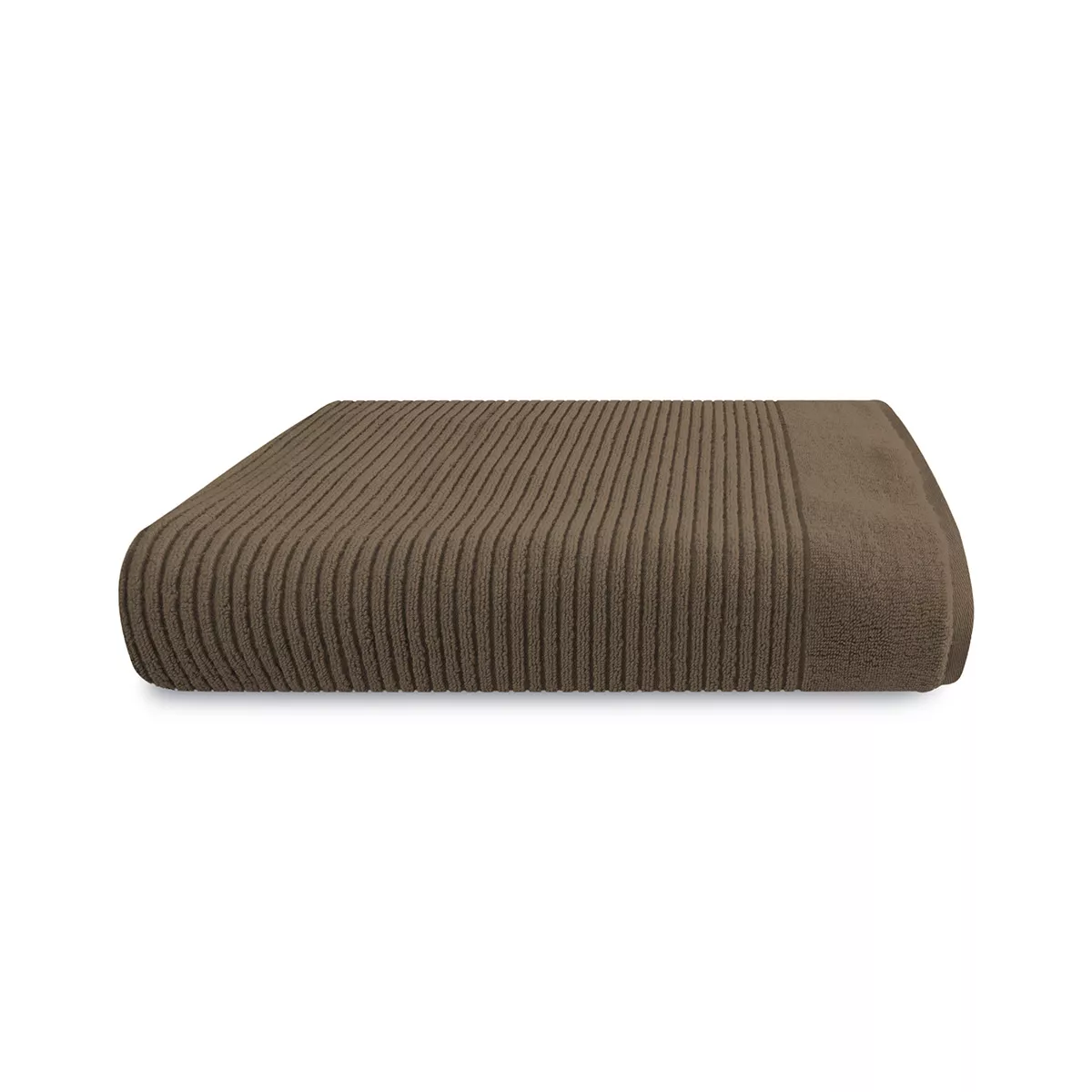 Duchtuch reine baumwolle 575 g/m² uni braun kastanienbraun Vitae chocolat
