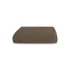 Bath towel 100% cotton 575 gsm plain brown Vitae chocolat