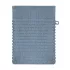 Gant de toilette pur coton 575 g/m² uni bleu Vitae givre