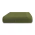 Drap de bain pur coton 575 g/m² uni vert Vitae mousse