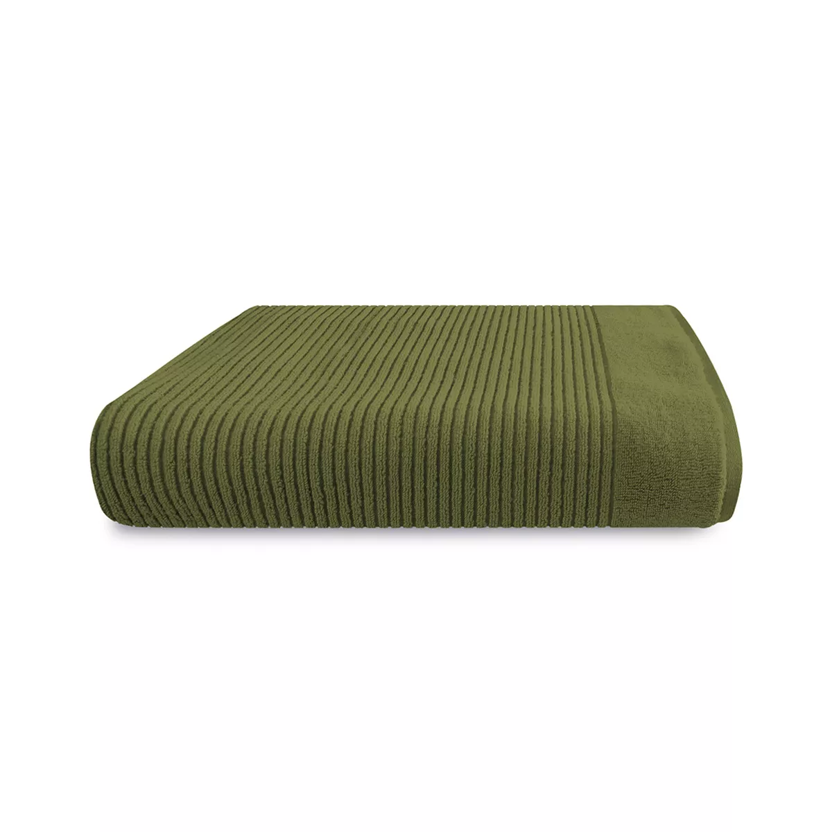 Duchtuch reine baumwolle 575 g/m² uni grün Vitae mousse