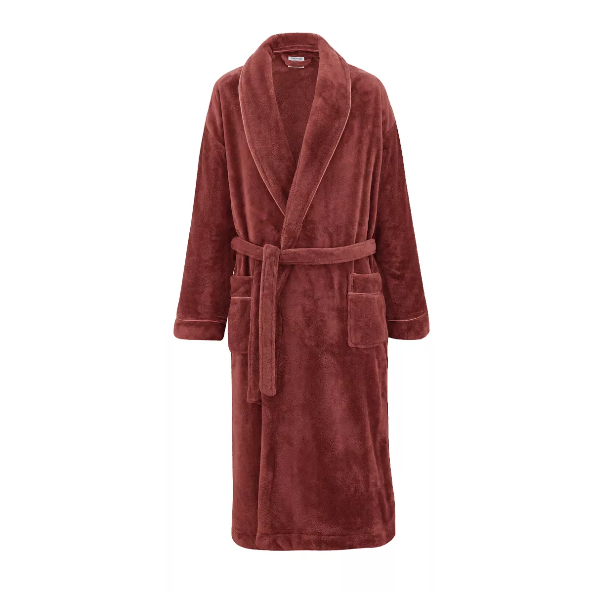 Robe de chambre polyester 290 g/m² uni winrot rot Valmorel rouille