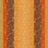 Nappe sur mesure pur coton 220 g/m² motif jacquard orange marron Mille lierres automne