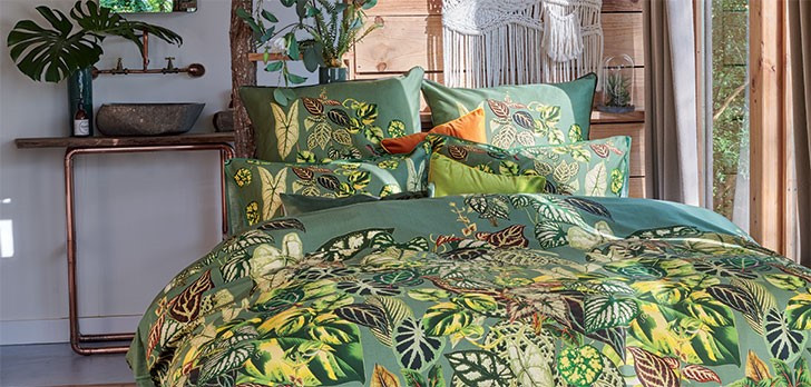 Linge de maison style fleurs & nature